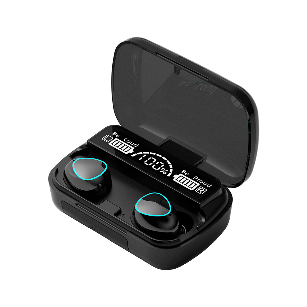 M10 Bluetooth Noise Cancelling Stereo Bass Wireless Earphones