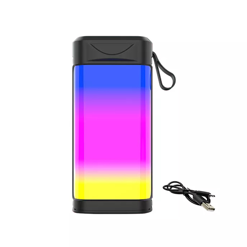 Super Bass Tws Wireless Outdoor Camping Portable Mini Led Light Speaker