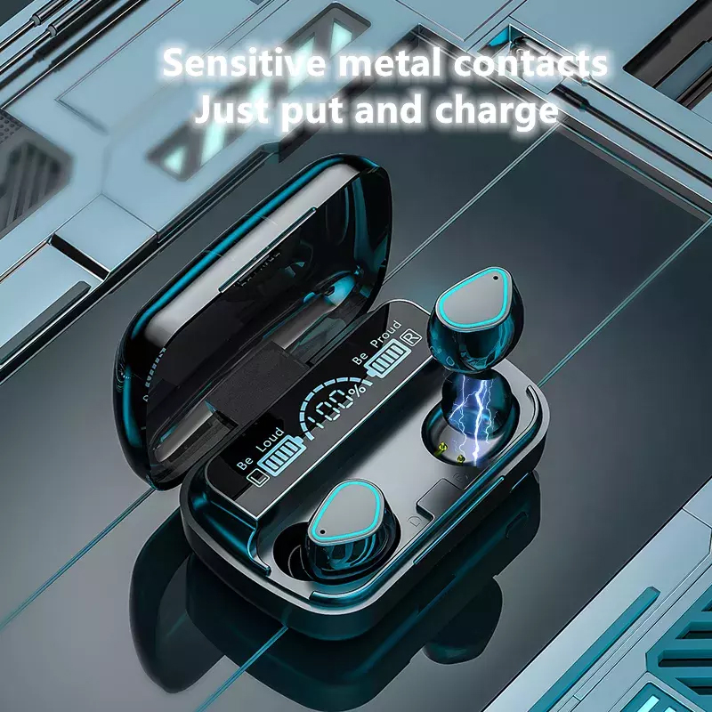 M30 Pro Tws True Wireless Sports Waterproof Touch Bass Earbuds for Phone Calls